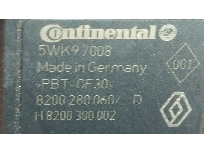 Recambio de caudalimetro para nissan qashqai i (j10, nj10) 1.5 dci referencia OEM IAM 8200300002 8200280060 5WK97008