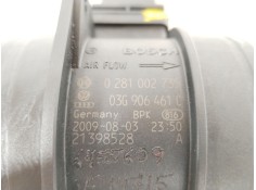 Recambio de caudalimetro para audi a4 b8 (8k2) 2.0 tdi referencia OEM IAM 03G906461C 0281002735  2