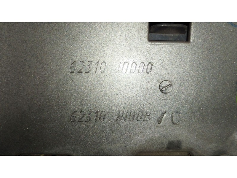 Recambio de rejilla delantera para nissan qashqai i (j10, nj10) 1.5 dci referencia OEM IAM 62310JD000 62310JD00B 