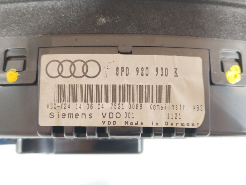 Recambio de cuadro instrumentos para audi a3 (8p1) 2.0 tdi 16v referencia OEM IAM 8P0920930K  