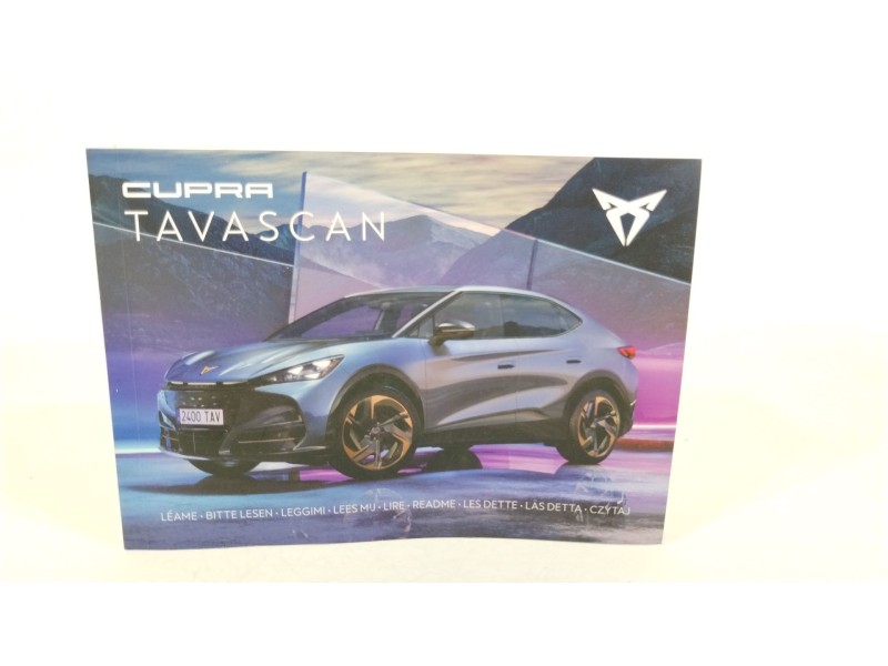 Recambio de libro instrucciones para cupra tavascan tavascan referencia OEM IAM 5FL012884AA 00F00350 