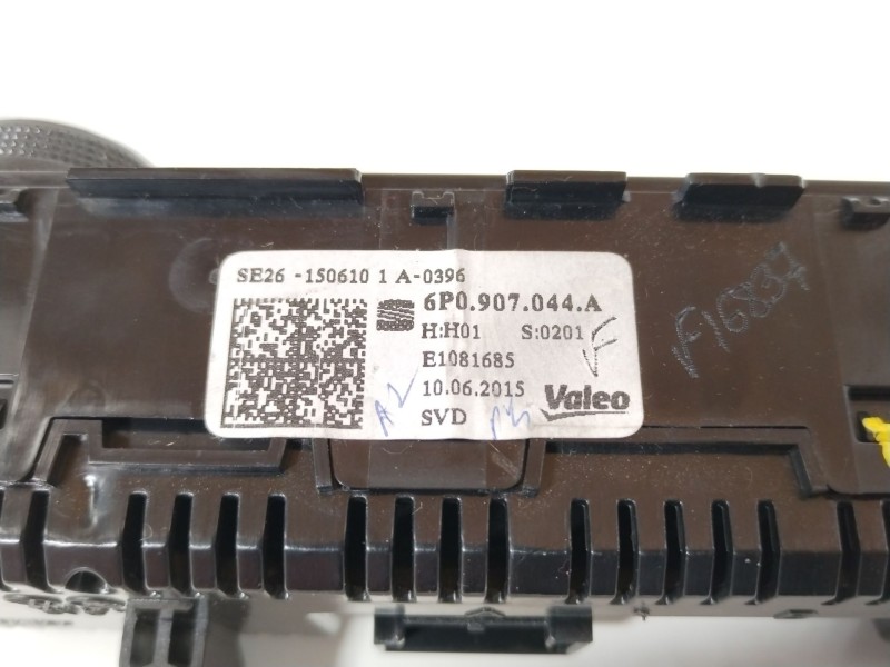 Recambio de mando climatizador para seat ibiza iv (6j5, 6p1) 1.4 tdi referencia OEM IAM 6P0907044A  