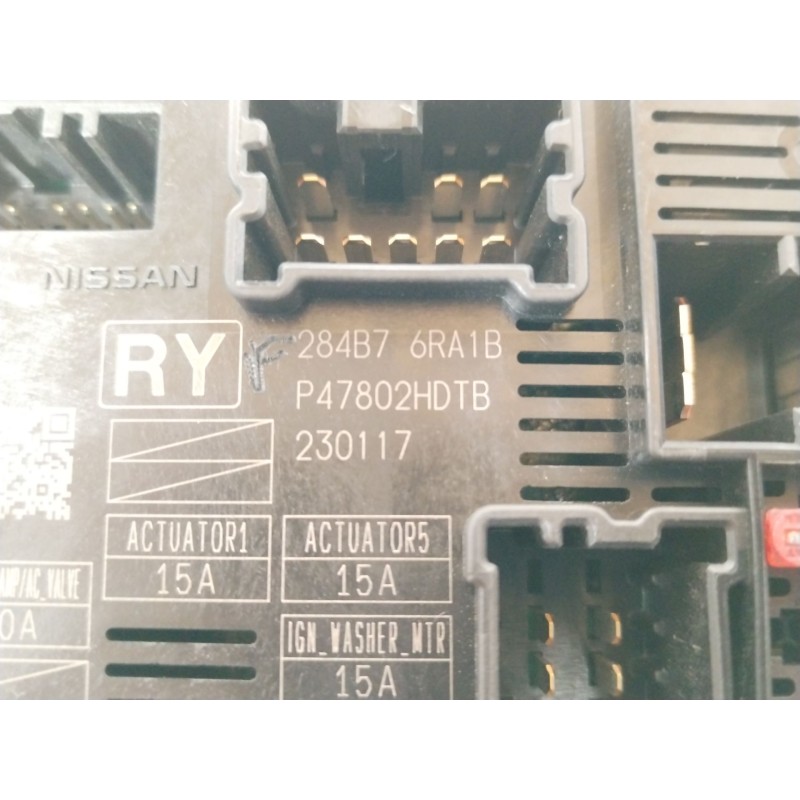 Recambio de caja reles / fusibles para nissan qashqai iii (j12) 1.3 dig-t referencia OEM IAM 284B76RA1B P47802HDTB 