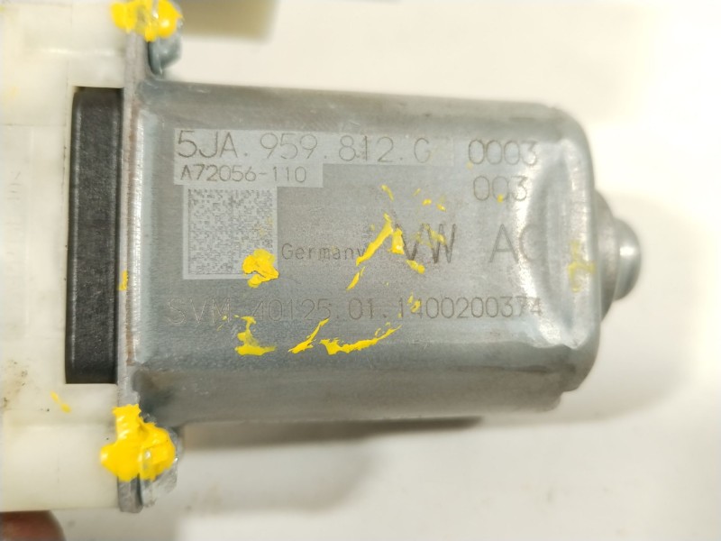 Recambio de motor elevalunas trasero derecho para seat toledo iv (kg3) 1.6 tdi referencia OEM IAM 5JA959812G  