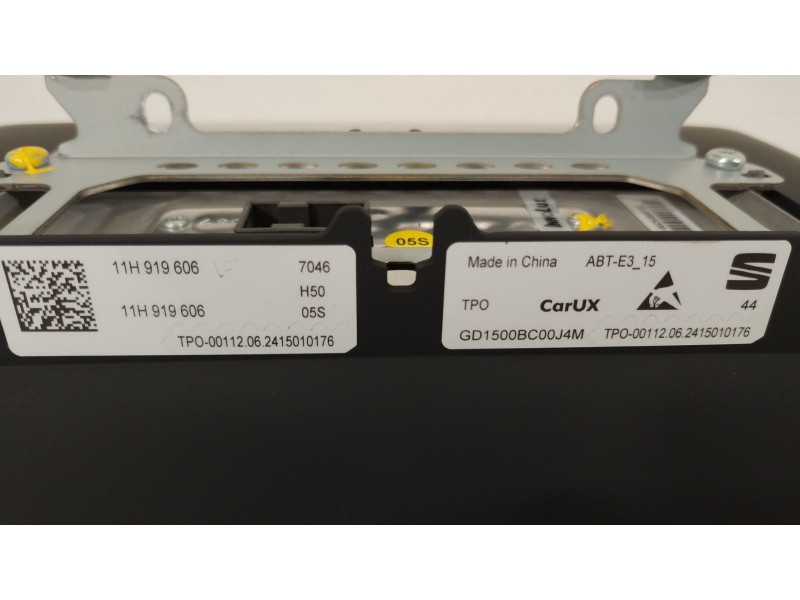 Recambio de pantalla multifuncion para cupra tavascan tavascan referencia OEM IAM 11H919606  