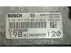 Recambio de centralita motor uce para fiat bravo ii (198_) 1.9 d multijet (198axb1a) referencia OEM IAM 51809688 0281013579  2