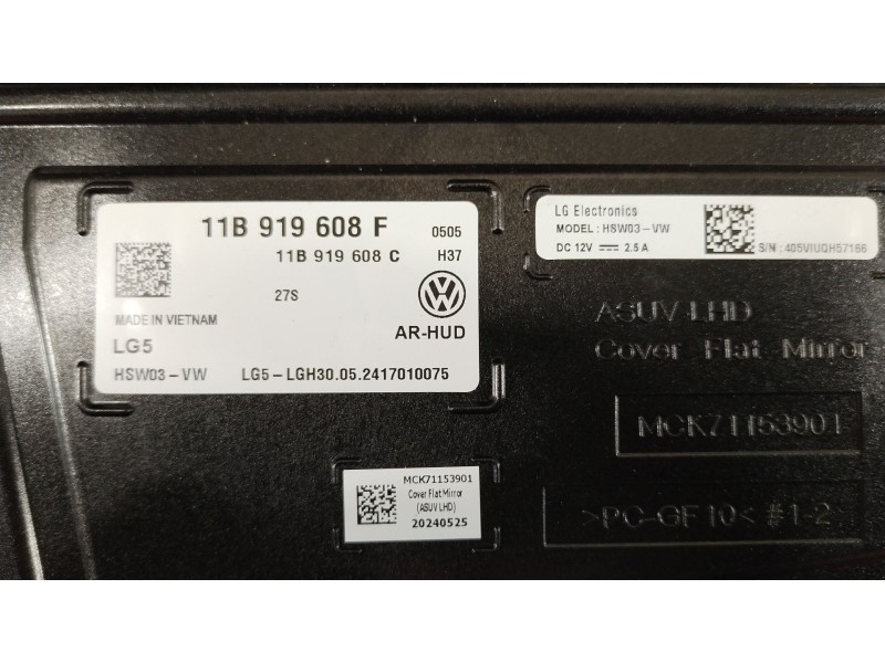Recambio de cuadro instrumentos para cupra tavascan tavascan referencia OEM IAM 11B919608F  