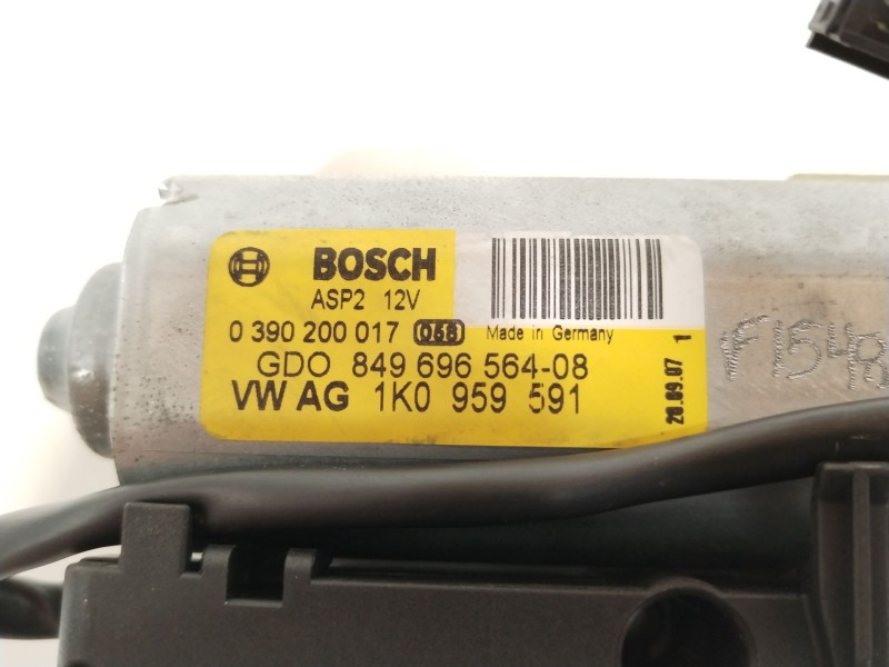 Recambio de motor techo electrico para seat leon (1p1) 2.0 tdi 16v referencia OEM IAM 1K0959591 0390200017 