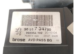 Recambio de motor elevalunas delantero derecho para peugeot 307 cc (3b) 2.0 16v referencia OEM IAM 9651734780 0130821765  2