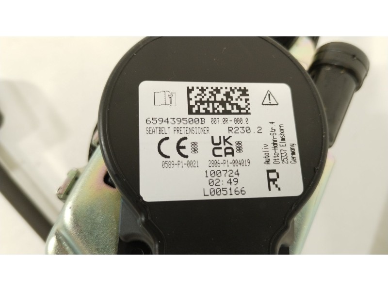 Recambio de cinturon seguridad delantero derecho para cupra tavascan tavascan referencia OEM IAM 5FL857706ARAA 5FL857706A 11H857