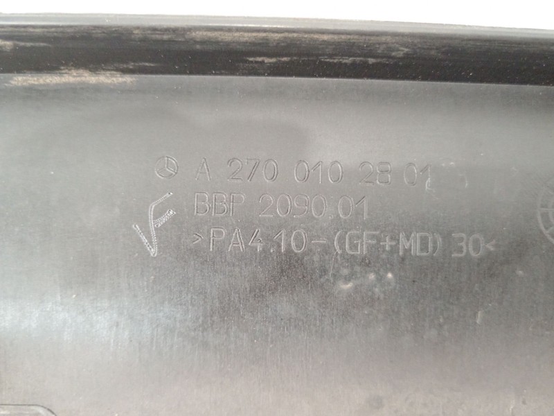 Recambio de tapa motor para mercedes-benz clase a (w176) a 200 (176.043) referencia OEM IAM A2700102801  