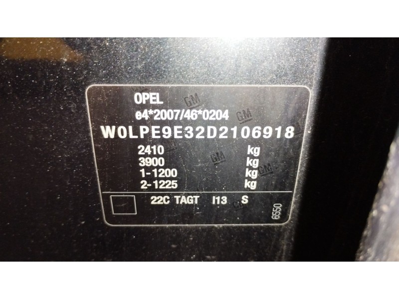 Recambio de motor completo para opel zafira tourer c (p12) 1.6 cdti (75) referencia OEM IAM B16DTH  