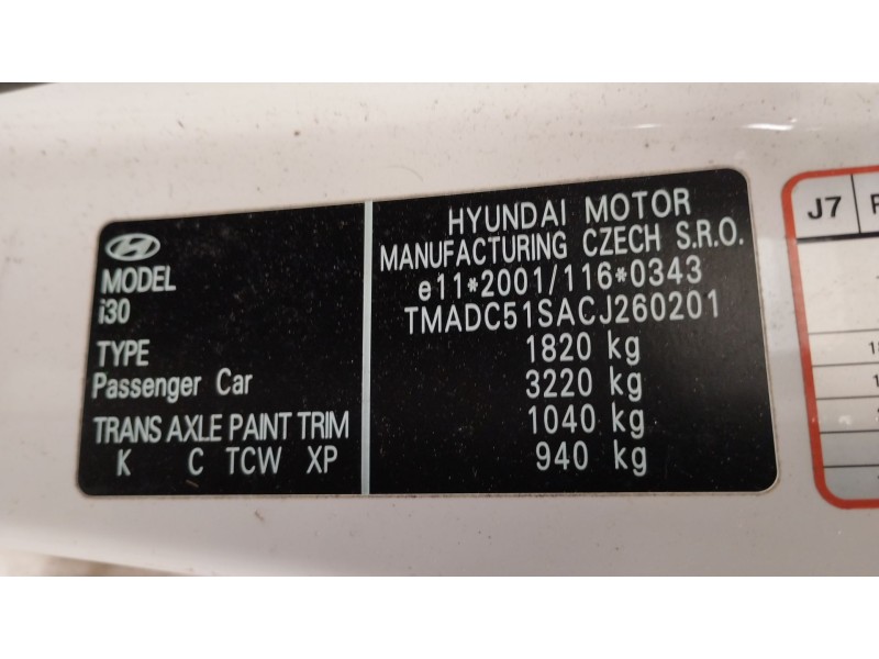 Recambio de motor completo para hyundai i30 (gd) 1.6 crdi referencia OEM IAM D4FB  