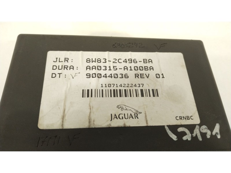 Recambio de modulo electronico para jaguar xf i (x250) 2.2 d referencia OEM IAM 8W832C496BA AA0315A100BA 