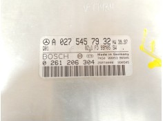 Recambio de centralita motor uce para mercedes-benz clase s (w220, v220) s 500 (220.075, 220.175, 220.875) referencia OEM IAM A0 2