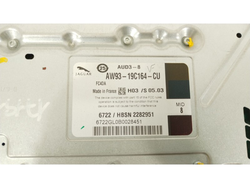 Recambio de amplificador para jaguar xf i (x250) 2.2 d referencia OEM IAM AW9319C164CU  