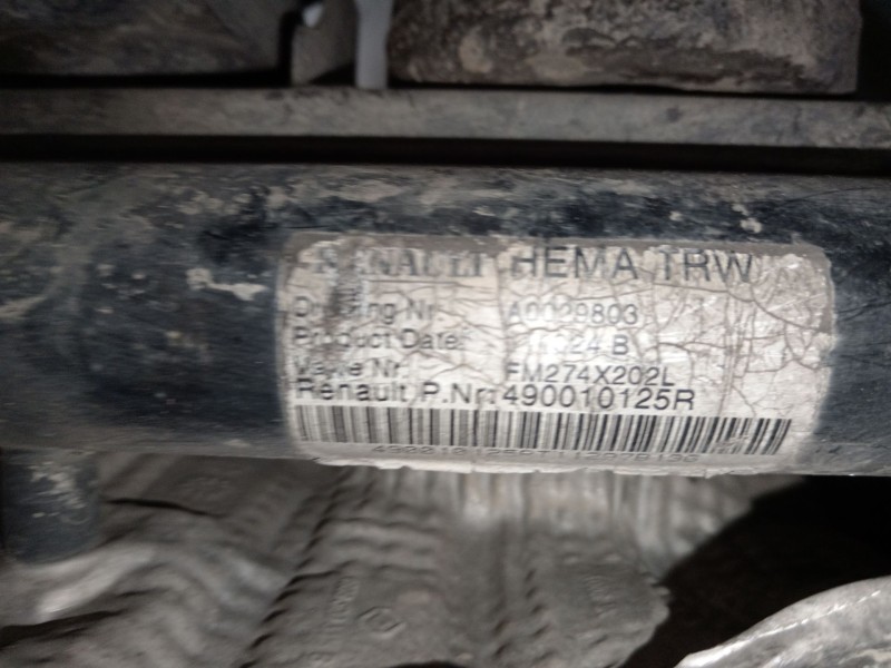 Recambio de cremallera direccion para dacia duster (hs_) 1.5 dci (hsaj) referencia OEM IAM 490010125R  