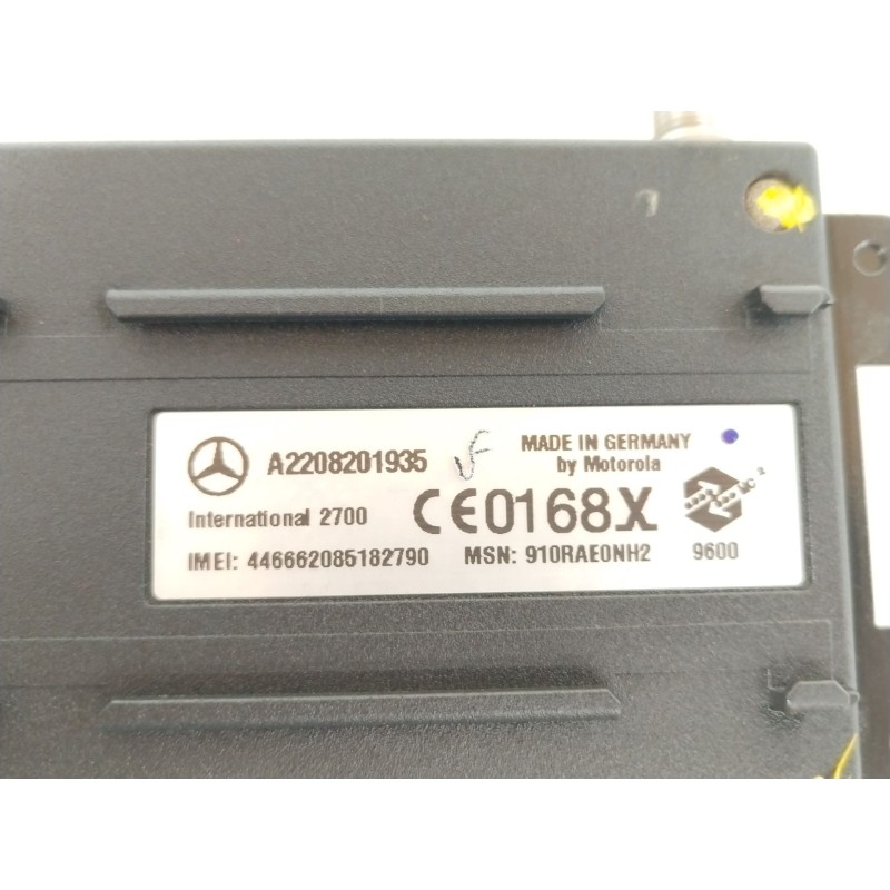 Recambio de modulo electronico para mercedes-benz clase e (w210) e 270 cdi (210.016) referencia OEM IAM A2208201935  
