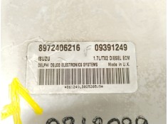 Recambio de centralita motor uce para opel astra g sedán (t98) 1.7 dti 16v (f69) referencia OEM IAM 09391249 8972406216  2