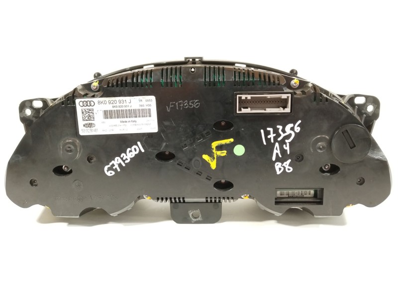 Recambio de cuadro instrumentos para audi a4 b8 (8k2) 2.0 tdi referencia OEM IAM 8K0920931J 503002561401 
