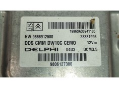 Recambio de centralita motor uce para citroën ds5 2.0 hdi 165 referencia OEM IAM 9806127380 9666912580 28381996 2