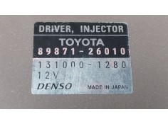 Recambio de centralita motor uce para toyota rav 4 ii (_a2_) 2.0 d 4wd (cla20_, cla21_) referencia OEM IAM 8987126010 1310001280 2