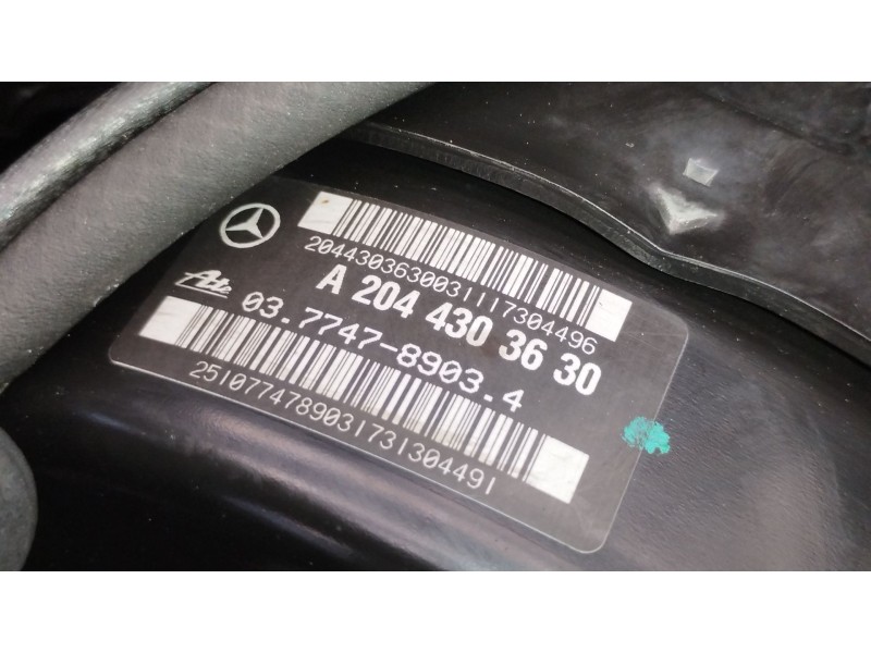 Recambio de servofreno para mercedes-benz clase c coupé (c204) c 250 cdi (204.303) referencia OEM IAM A2044303630  