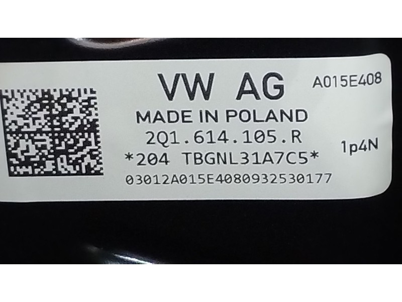Recambio de servofreno para audi a1 sportback (gba) 30 tfsi referencia OEM IAM 2Q1614105R  