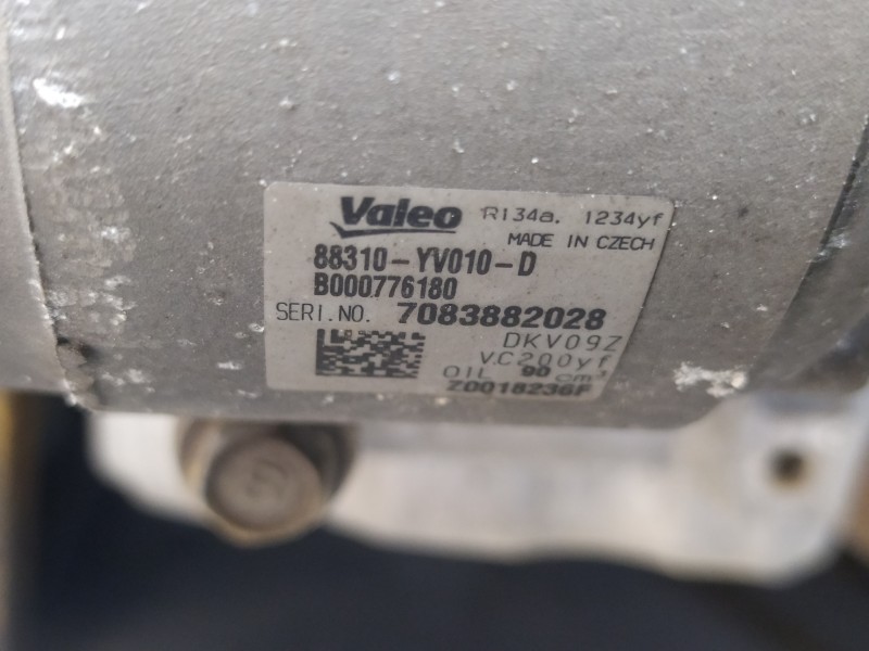 Recambio de compresor aire acondicionado para toyota aygo x-cite referencia OEM IAM 88310YV010D  