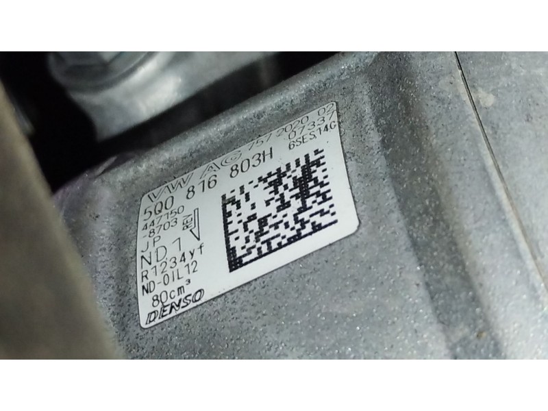 Recambio de compresor aire acondicionado para audi q3 (f3b) 40 tdi quattro referencia OEM IAM 5Q0816803H 4471508703 