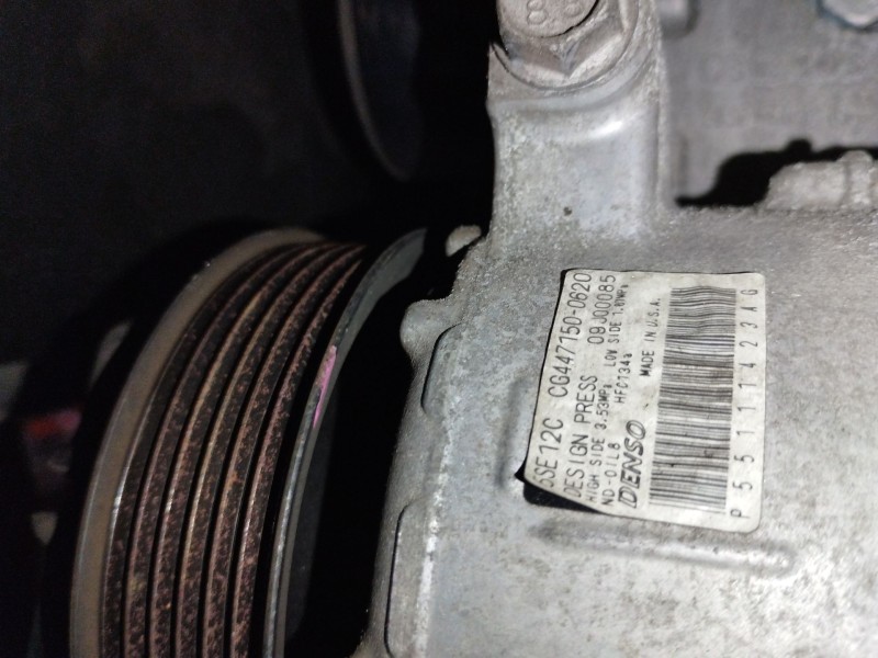 Recambio de compresor aire acondicionado para dodge caliber s referencia OEM IAM 55111423AG  