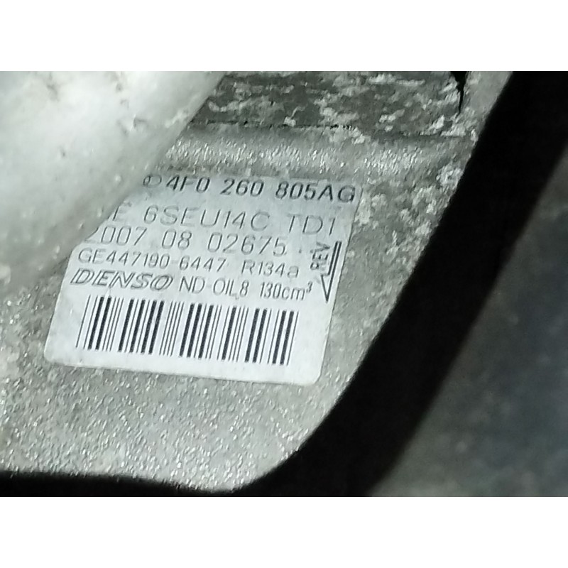 Recambio de compresor aire acondicionado para audi a6 berlina (4f2) 2.7 tdi referencia OEM IAM 4F0260805AG  4471906447