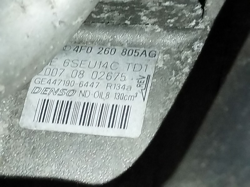 Recambio de compresor aire acondicionado para audi a6 berlina (4f2) 2.7 tdi referencia OEM IAM 4F0260805AG  4471906447