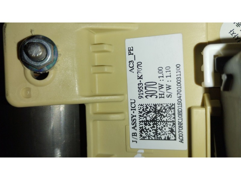 Recambio de caja reles / fusibles para hyundai i10 iii (ac3, ai3) 1.0 mpi referencia OEM IAM 91953K7070  