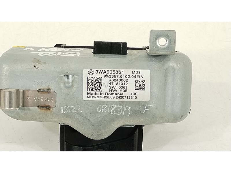 Recambio de antirrobo para volkswagen caddy v furgoneta/monovolumen (sba, sbh) 2.0 tdi bmt referencia OEM IAM 3WA905861  