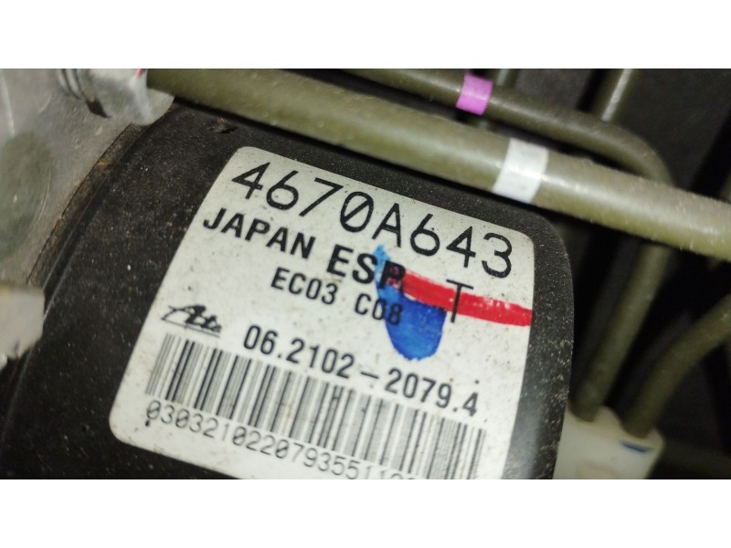 Recambio de abs para citroën c4 aircross 1.8 hdi 150 referencia OEM IAM 4670A643 06210220794 