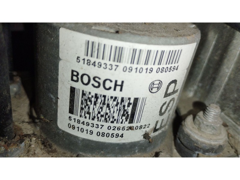 Recambio de abs para fiat 500 (312_) 1.2 (312axa1a) referencia OEM IAM 51849337  0265280822
