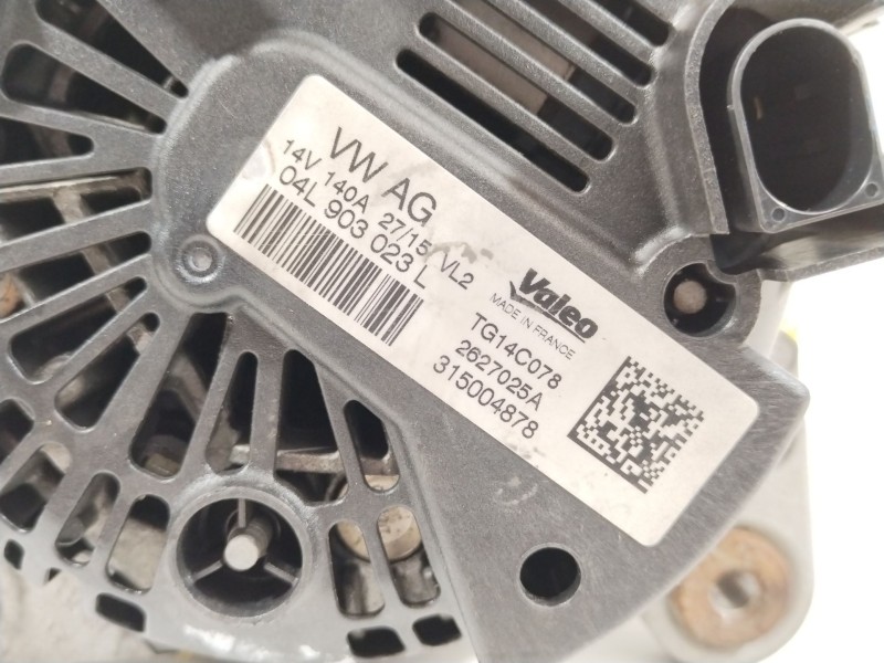 Recambio de alternador para seat leon st (5f8) 1.6 tdi referencia OEM IAM 04L903023L TG14C078 