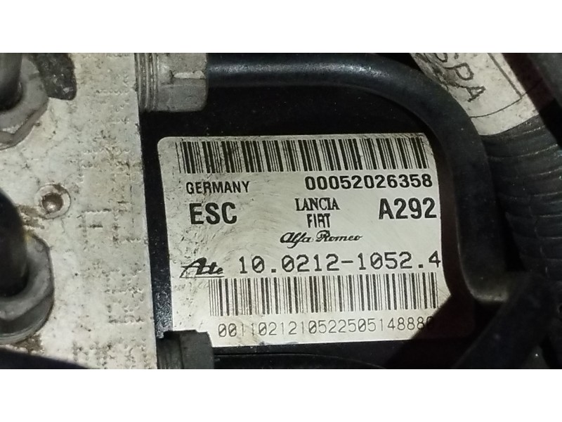 Recambio de abs para opel combo furgoneta/monovolumen (x12) 1.3 cdti (b05) referencia OEM IAM 52026358  