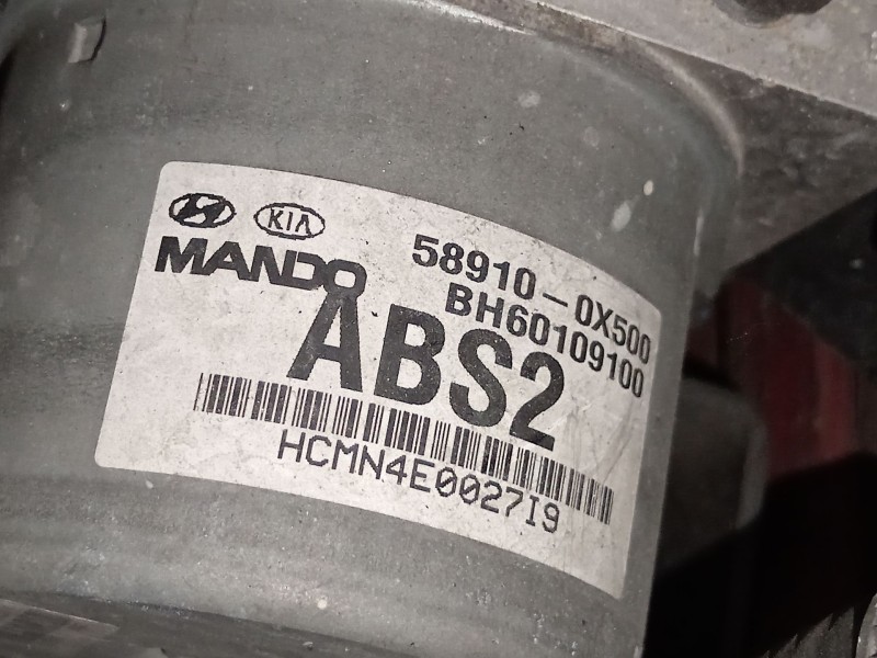 Recambio de abs para hyundai i10 i (pa) 1.1 referencia OEM IAM 589100X500 HCMN4E0027I9 BH60109100