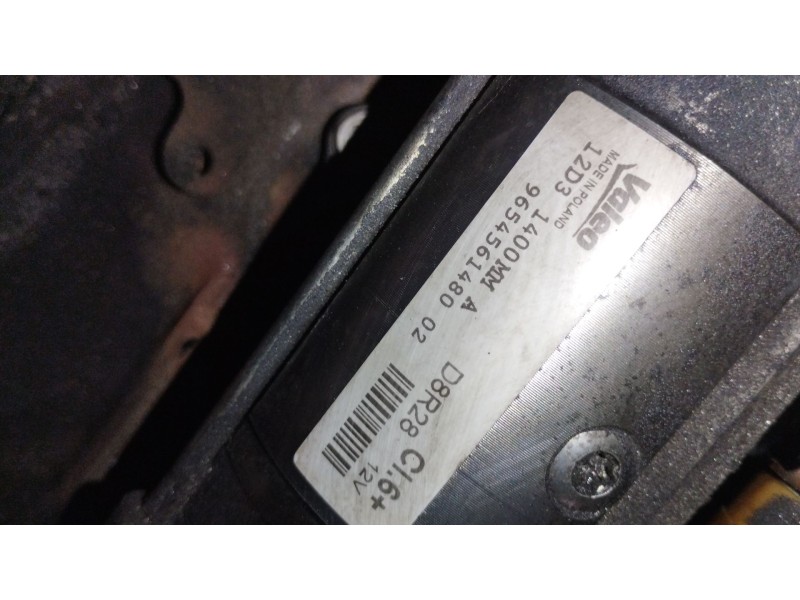 Recambio de motor arranque para citroën ds5 2.0 hdi 165 referencia OEM IAM 9654561480 D8R28 