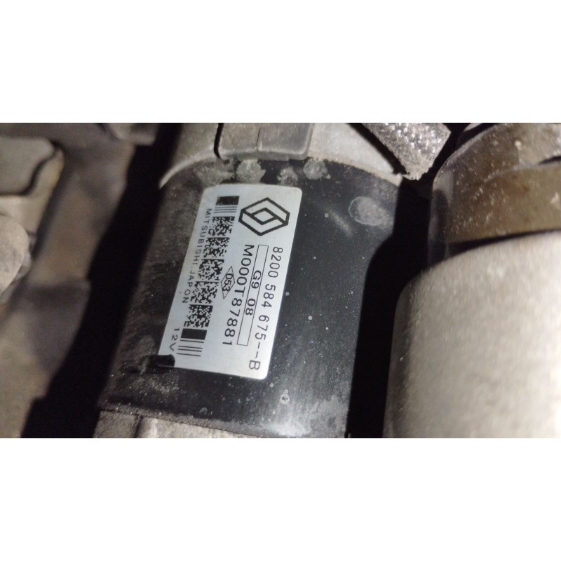 Recambio de motor arranque para nissan qashqai i (j10, nj10) 1.5 dci referencia OEM IAM 8200584675B M000T87881 