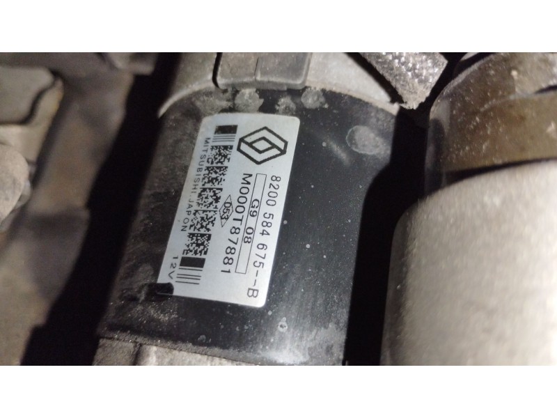 Recambio de motor arranque para nissan qashqai i (j10, nj10) 1.5 dci referencia OEM IAM 8200584675B M000T87881 