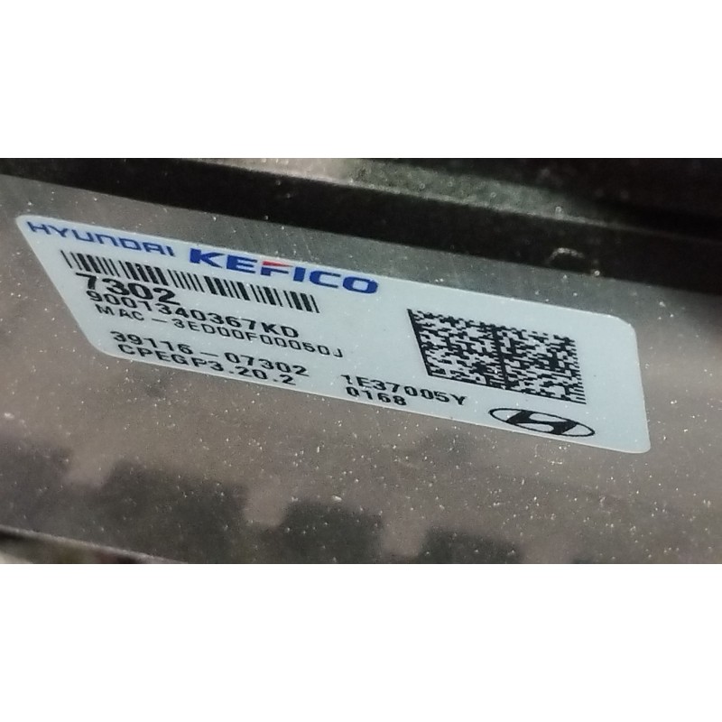 Recambio de centralita motor uce para hyundai i10 iii (ac3, ai3) 1.0 mpi referencia OEM IAM 3911607302  