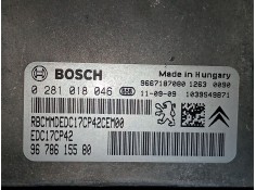 Recambio de centralita motor uce para peugeot 508 sw i (8e_) 2.2 hdi referencia OEM IAM 9678615580 0281018046 EDC17CP42 2