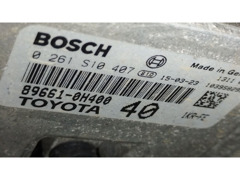 Recambio de centralita motor uce para peugeot 108 1.0 vti referencia OEM IAM 896610H400 0261S10407 