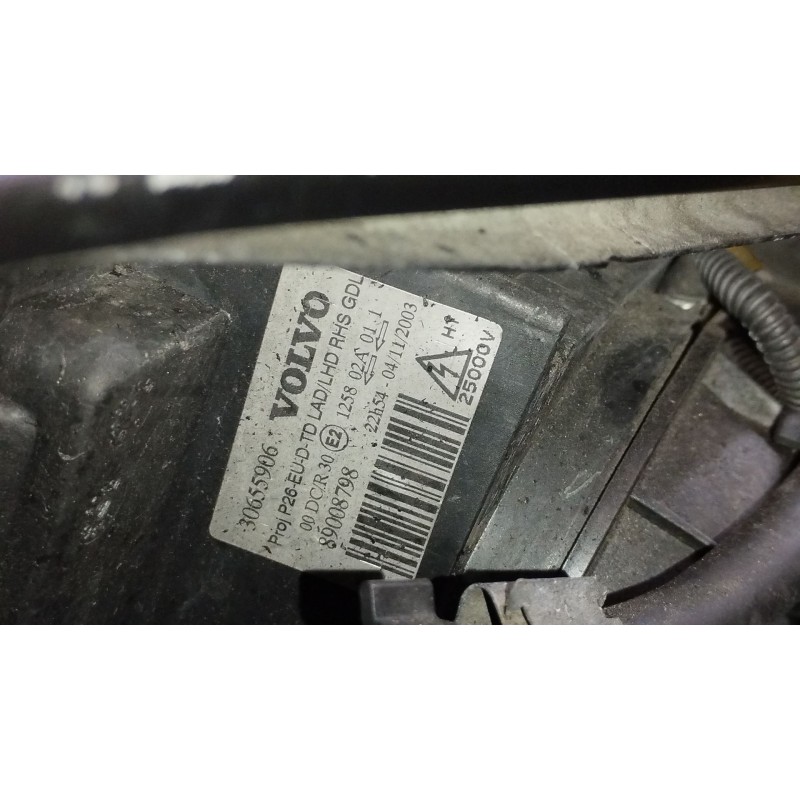 Recambio de faro derecho para volvo xc70 i cross country (295) d5 xc awd referencia OEM IAM 30655906 89008798 
