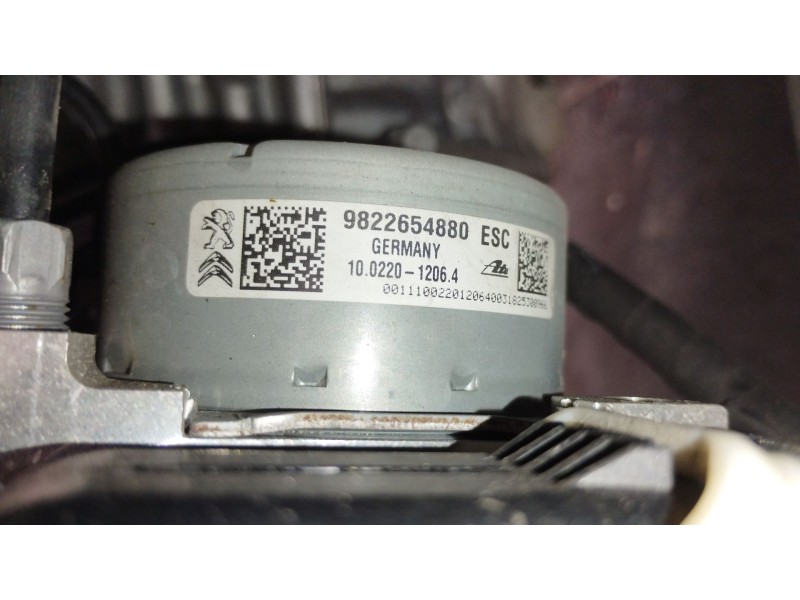 Recambio de abs para peugeot 2008 i (cu_) 1.2 thp 110 / puretech 110 referencia OEM IAM 9822654880  