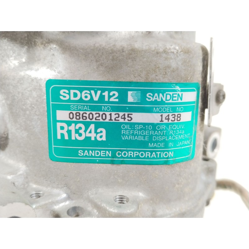 Recambio de compresor aire acondicionado para peugeot 307 (3a/c) 1.6 16v referencia OEM IAM 6453LF SD6V12 
