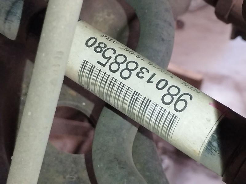 Recambio de transmision delantera izquierda para citroën c3 ii (sc_) 1.2 vti 82 referencia OEM IAM 9801388580  